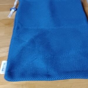 Jiberish Blue Bath Storage Bag Drawstring